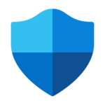Ein stilisierter blauer Schild symbolisiert Sicherheit und Schutz, passend zum Defender-Bild der CodeKlar GmbH.
