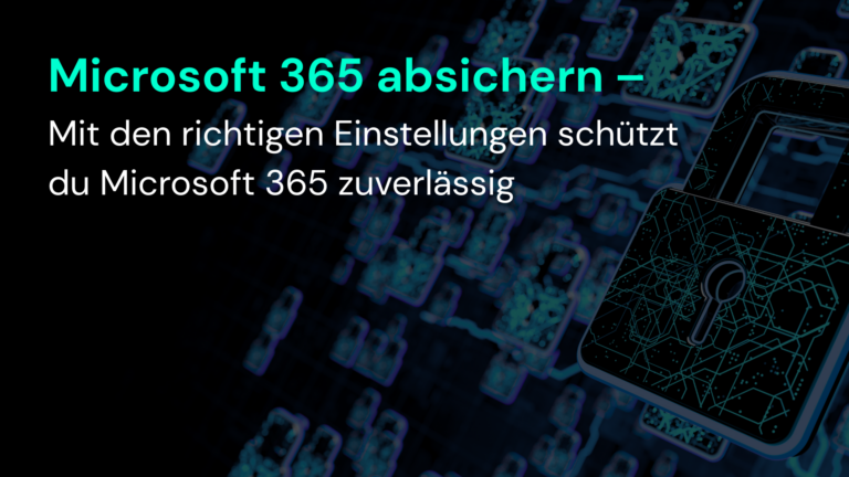 Ein digitaler Sicherheitsschloss symbolisiert den Schutz von Microsoft 365 durch CodeKlar GmbH in der IT-Welt.