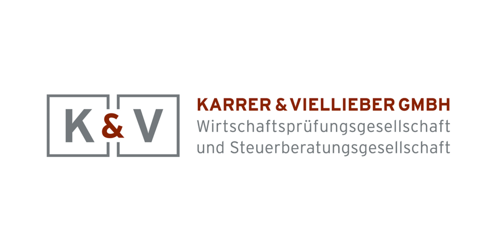 Das Logo der Karrer & Viellieber GmbH zeigt ihre Expertise in IT-Dienstleistungen, einschließlich Microsoft 365 und Azure.