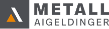 Das moderne Logo von Metall Aigeldinger hebt sich klar ab und symbolisiert die IT-Kompetenz im Bereich Microsoft 365 und Azure.