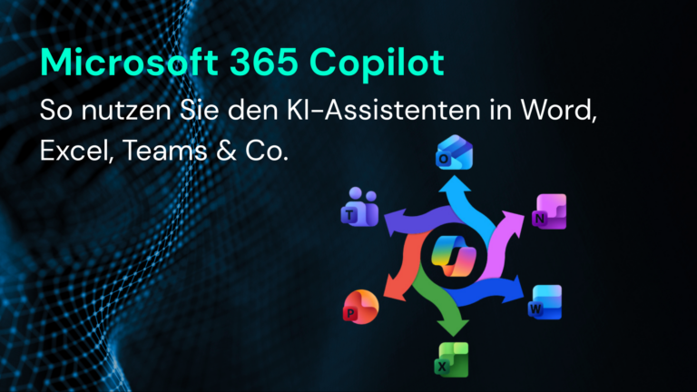 Microsoft 365 Copilot bietet KI-gestützte Unterstützung in Word, Excel und Teams für effizientere Arbeitsabläufe.