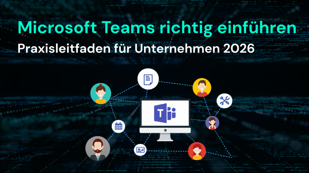 Microsoft Teams wird als zentraler Kommunikationskanal für Unternehmen im Jahr 2026 vorgestellt. | © CodeKlar GmbH