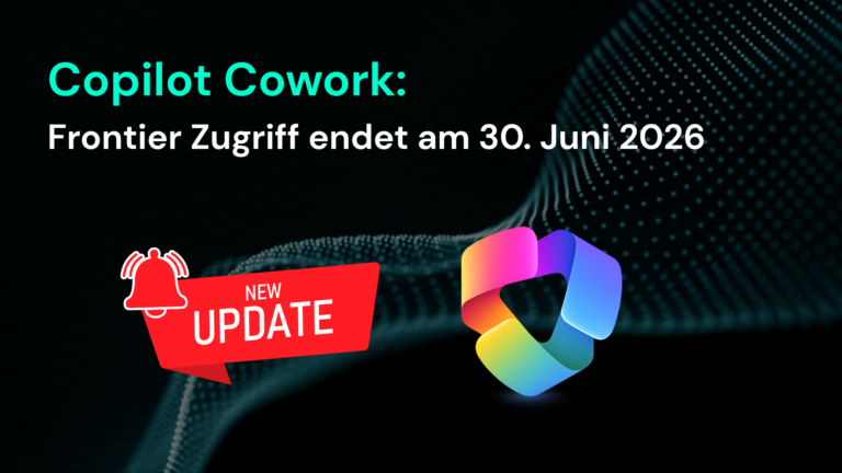 Cowork-Frontier-ende informiert über Microsoft 365 und Azure, mit Ankündigung zu Copilot-Zugriff bis 30. Juni 2026.